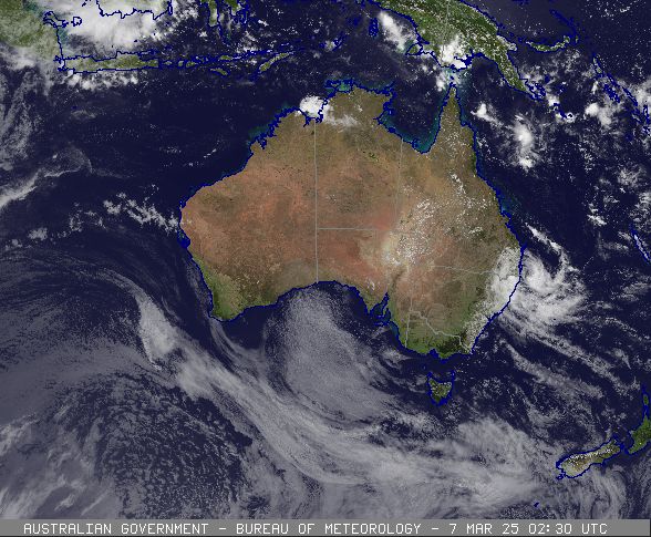 Australia weather map